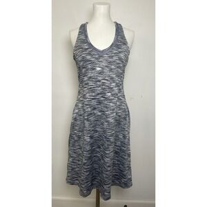 Mondetta MPG Womens Size S Purple Gray Travel Sport Racerback Dress Shelf In Bra